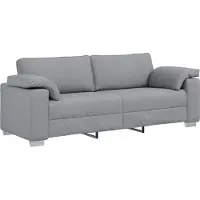 vidaXL Hellgraues Sofa