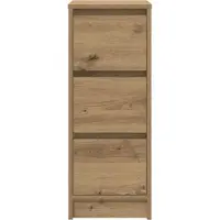 vidaXL Sideboard Artisan-Eiche 29,5x34x76 cm Holzwerkstoff
