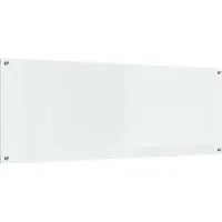 vidaXL Küchenrückwand Transparent 110 x 40 cm Gehärtetes Glas