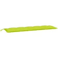 vidaXL Gartenbank-Auflage Hellgrün 180x50x7 cm Oxford-Gewebe