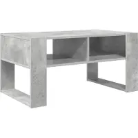 vidaXL Couchtisch Beton Grau 92 x 53 x 45 cm Holzwerkstoff