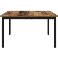 vidaXL Couchtisch Altholz 80 x 80 x 45 cm Holzwerkstoff