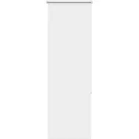vidaXL Verdunkelungsrollo Weiß 55x175cm Stoffbreite 50,7 cm Polyester