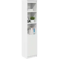 vidaXL Highboard Weiß 37,5x35x180 cm Holzwerkstoff
