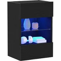 vidaXL TV-Schrankset Schwarz 40 x 30 x 60,5 cm Holzwerkstoff