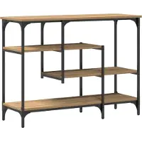 vidaXL Konsolentisch Artisan-Eiche 100 x 35 x 75 cm