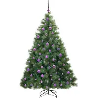 vidaXL Cleo (mit LEDs und lilafarbenen Bällen)
