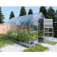 BAUMERA Gewächshaus KLASIKA DROP 2,5x4m mit 4mm Polycarbonat