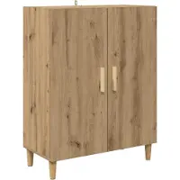 vidaXL Highboard Artisan-Eiche 69,5 x 34 x 180 cm