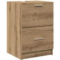 vidaXL Badezimmerschrank Artisan-Eiche 40 x 37 x 59 cm Holzwerkstoff