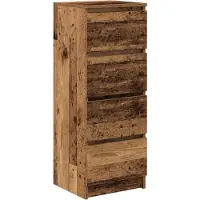 vidaXL Sideboard Altholz-Optik 37,5x35x99 cm Holzwerkstoff