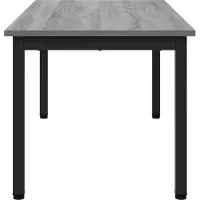 vidaXL Couchtisch Graues Sonoma 100 x 50 x 45 cm Holzwerkstoff