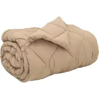 vidaXL Winterbettdecke 155 x 220 cm 450 g/m² Taupe
