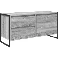 vidaXL TV-Schränk Graues Sonoma 100 x 36 x 49.5 cm Holzwerkstoff