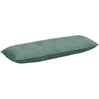 vidaXL Rückenkissen Meergrün 140 x 50 cm Cordstoff
