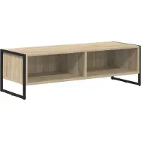 vidaXL TV-Schränk Sonoma 100 x 36,5 x 30,5 cm Holzwerkstoff