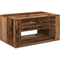 vidaXL Couchtisch Altholz 80 x 50 x 40 cm Holzwerkstoff