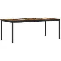 vidaXL Esstische 200 x 100 x 75 cm Holzwerkstoff Rechteckig