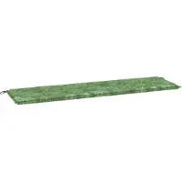 vidaXL Bankpolster Blatt Blattdesign 150 x 50 x 3 cm Oxford-Stoff