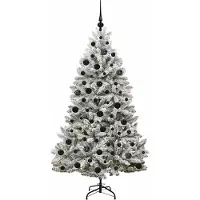 vidaXL Lumi (mit 300 LEDs und schwarzen Bällen)