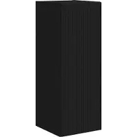 vidaXL TV-Wandschrank Schwarz 30 x 31 x 80 cm Holzwerkstoff