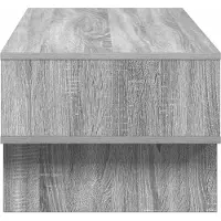 vidaXL Couchtisch Sonoma-Grau 100 x 46 x 35 cm Holzwerkstoff