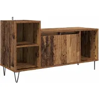 vidaXL TV-Schränk 100 x 35 x 55 cm Altholz Holzwerkstoff