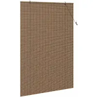 vidaXL Rollo Braun 150 x 220 cm Bambus