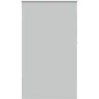 vidaXL Verdunkelungsrollo Hellgrau 125x230cm Stoffbreite 121,6cm
