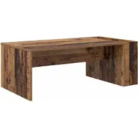 vidaXL Couchtisch Altholz 95 x 50 x 34 cm Holzwerkstoff