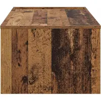 vidaXL Couchtisch Altholz 95 x 50 x 34 cm Holzwerkstoff