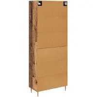 vidaXL Highboard Altholz 69,5 x 34 x 180 cm Holzwerkstoff
