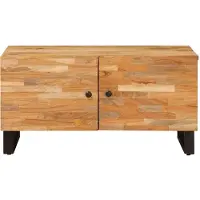 vidaXL Couchtisch Braun 80 x 50 x 40 cm Massivholz Mango