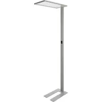 LIGHT IMPRESSIONS Deko-Light Stehleuchte, Office One Transparent, dimmbar, 100-277V AC/50-60Hz, Leistung / L