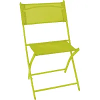Linder Exclusiv GmbH Linder Exclusiv Garten Klappstuhl GM6000L-S – Stabil, wetterbeständig & pflegeleicht mit atmungsaktivem Textilbezug, klappbar