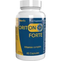 IncHealth GmbH Oriton Forte - 60 Kapseln hochdosiert - Original Rezept aus der Schweiz - Vegan & Pflanzlich mit 22 Vitaminen & Mineralien - 1er Pack