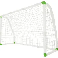 JOIEYOU Fussballtor Kinder Outdoor Fußballtor 180x120cm Fussballtore für Garten mit Netz, Klicksystem Fußballtore für Kinder und Erwachsene, Fußballtrainingszubehör