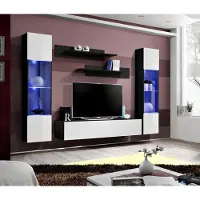Xl Moebel Gmbh Wohnwand Holz Wohnzimmer Möbel TV Ständer Moderne Design Wand Regale