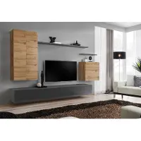 Xl Moebel Gmbh Modern Wohnwand Hänge Schrank rtv Wohnzimmer Wandschrank TV Ständer Regale