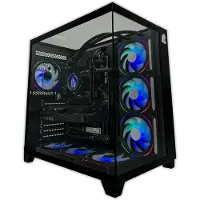 Nitropc Gaming-Desktop-PC Extrême - AMD Ryzen 7 5700X, NVIDIA GeForce RTX 5070 12 GB, 32 GB RAM, 1 TB SSD, Windows 11 Pro
