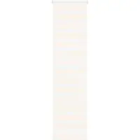 vidaXL Doppelrollo Marmorbeige 55x230 cm Stoffbreite 50,9 cm Polyester