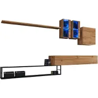 Xl Moebel Gmbh Wohnwand Braun Designer Sideboard TV-Ständer Einrichtung Luxus Komplette Neu