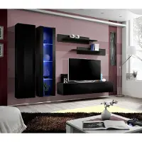 Xl Moebel Gmbh Wohnzimmermöbel Set 5tlg.Wohnwand Design Moderne Möbel TV Ständer Wand Regale