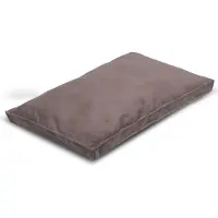 Letti Orthopädisches Haustierbett Soffy Kiss 90x110 braun Orthopädisches Premium-Latexbett für Hunde und Katzen, wasserdicht, atmungsaktiv,