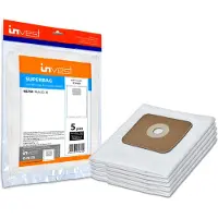 Invest-de Invest 5x Staubsaugerbeutel für Nilfisk Multi 20 L, 30 Nilfisk INOX 20 L