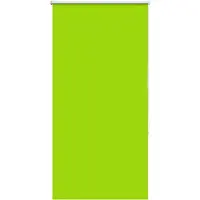 vidaXL Verdunkelungsrollo Grün 85x130 cm Stoffbreite 80,7 cm Polyester