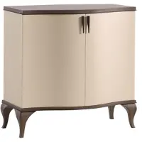 AEA Wohnzimmer Set Wohnwand 2tlg Set Kommode Anrichte Vitrine Glas Schrank