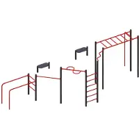 AEA Klimmzugstangen Straßensportgeräte Parallelbarren Gruppentraining Krafttraining