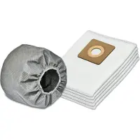 Invest-de 5 Staubsaugerbeutel mit 1 Filter für Bosch AdvancedVac 20 UniversalVac 15