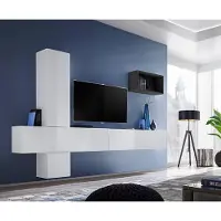 Xl Moebel Gmbh Wohnwand Designer Wohnzimmer Set Wandregal TV-Ständer Neu Möbel Neu